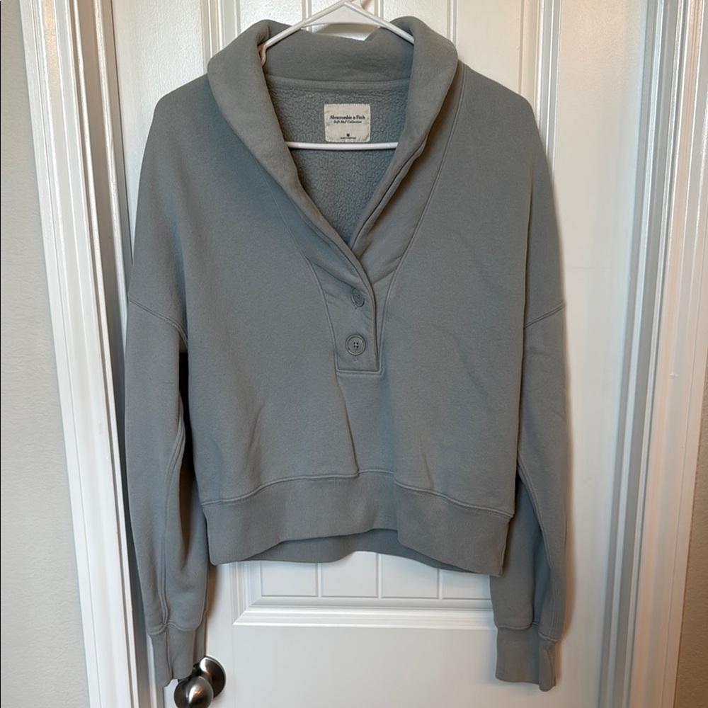 Abercrombie & Fitch Blue Gray Women's Sweater